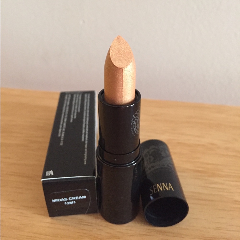Senna Cream Lipstick in Midas Cream